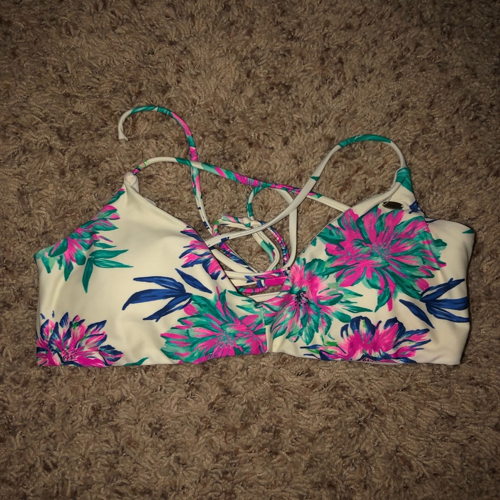 billabong swim top
